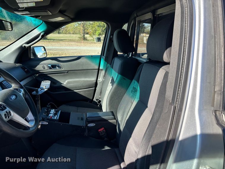 image for item EJ7714 2013 Ford Explorer Police Interceptor SUV