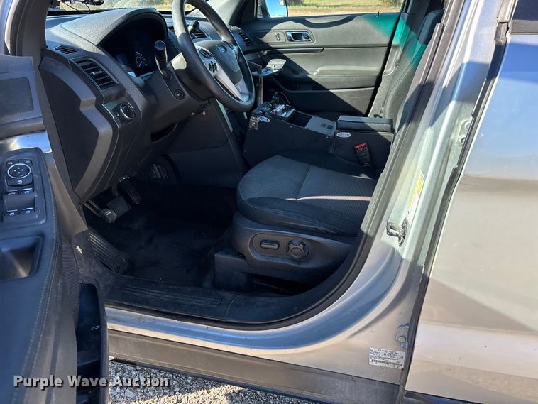image for item EJ7714 2013 Ford Explorer Police Interceptor SUV