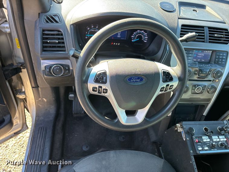 image for item EJ7714 2013 Ford Explorer Police Interceptor SUV