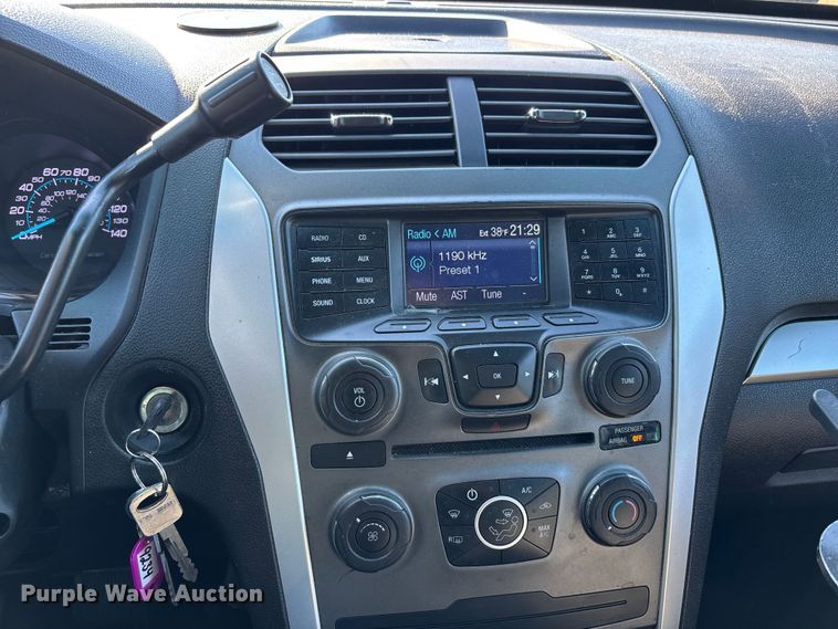 image for item EJ7714 2013 Ford Explorer Police Interceptor SUV