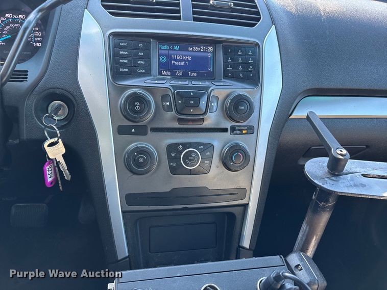 image for item EJ7714 2013 Ford Explorer Police Interceptor SUV