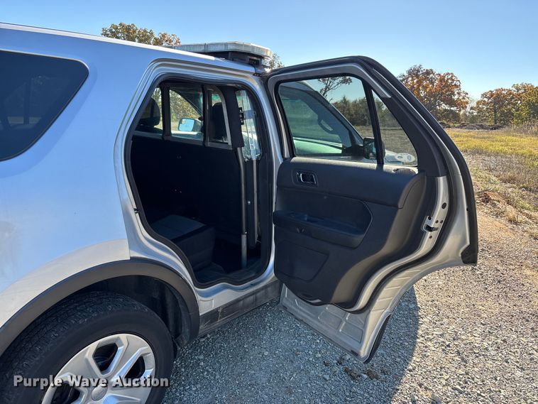 image for item EJ7714 2013 Ford Explorer Police Interceptor SUV