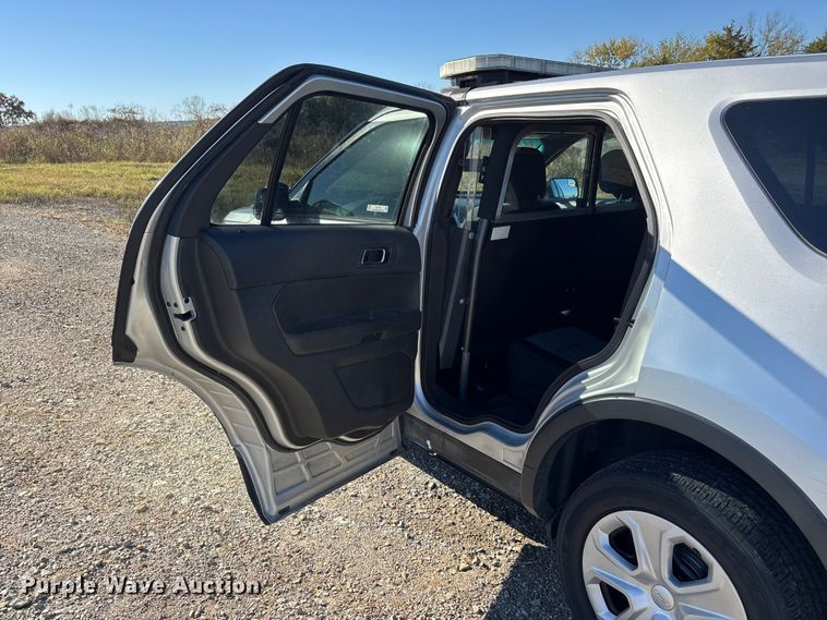 image for item EJ7714 2013 Ford Explorer Police Interceptor SUV