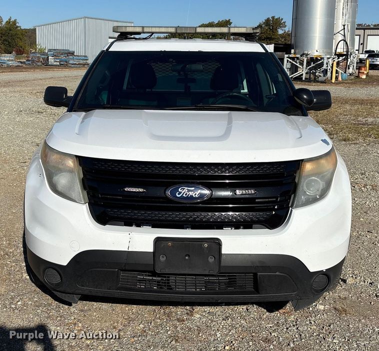 image for item EJ7715 2014 Ford Explorer Police Interceptor  SUV