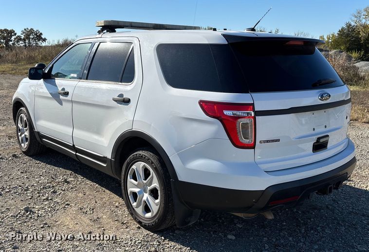 image for item EJ7715 2014 Ford Explorer Police Interceptor  SUV