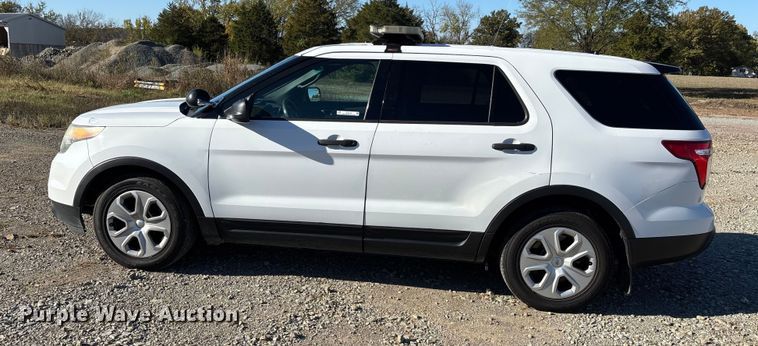image for item EJ7715 2014 Ford Explorer Police Interceptor  SUV