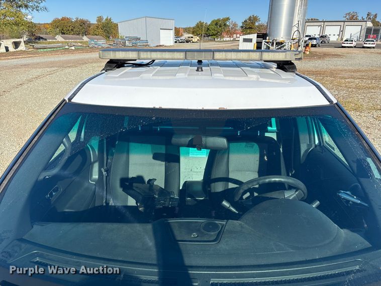 image for item EJ7715 2014 Ford Explorer Police Interceptor  SUV