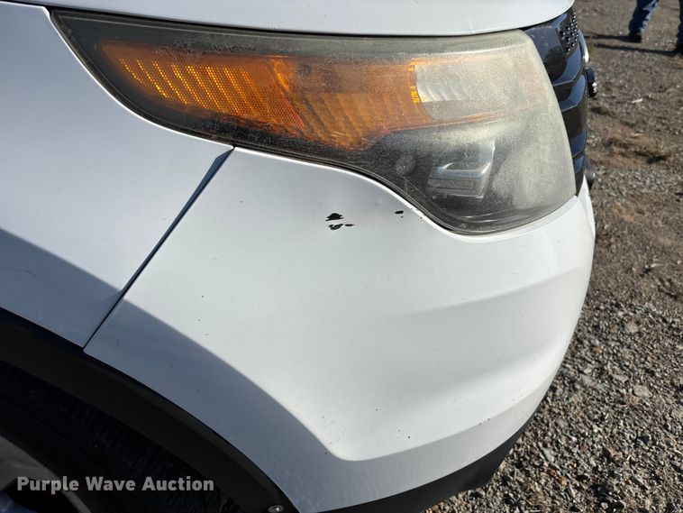 image for item EJ7715 2014 Ford Explorer Police Interceptor  SUV