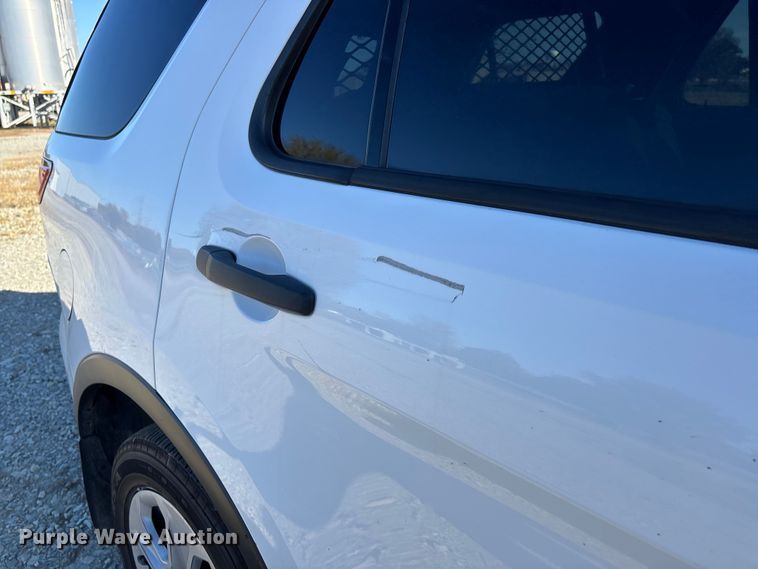 image for item EJ7715 2014 Ford Explorer Police Interceptor  SUV