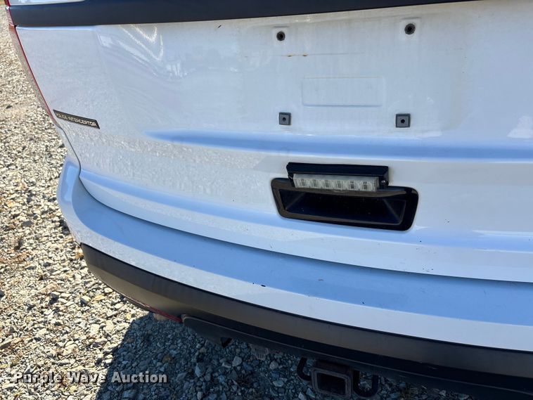 image for item EJ7715 2014 Ford Explorer Police Interceptor  SUV