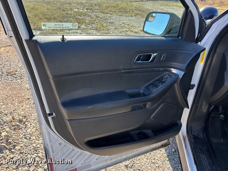 image for item EJ7715 2014 Ford Explorer Police Interceptor  SUV