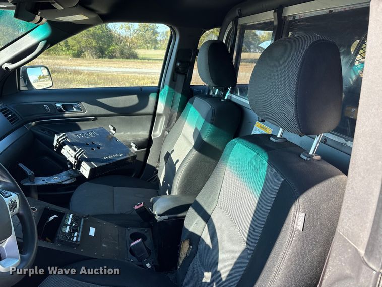 image for item EJ7715 2014 Ford Explorer Police Interceptor  SUV