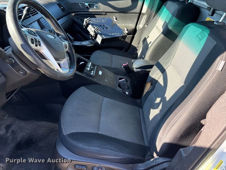 image for item EJ7715 2014 Ford Explorer Police Interceptor  SUV