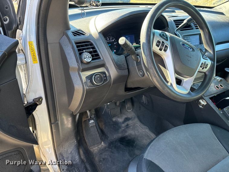 image for item EJ7715 2014 Ford Explorer Police Interceptor  SUV