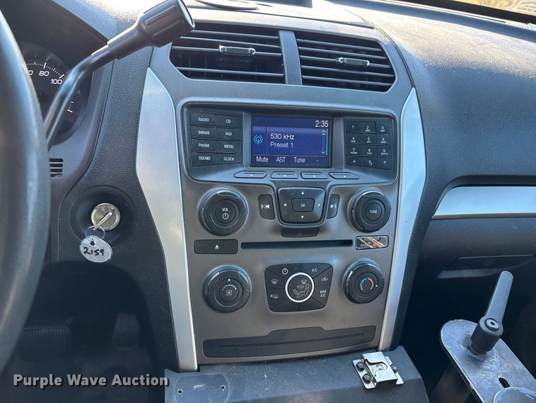 image for item EJ7715 2014 Ford Explorer Police Interceptor  SUV