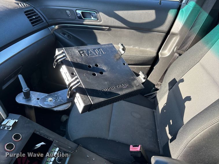 image for item EJ7715 2014 Ford Explorer Police Interceptor  SUV