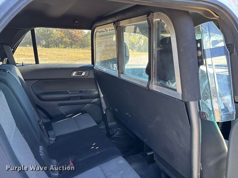 image for item EJ7715 2014 Ford Explorer Police Interceptor  SUV