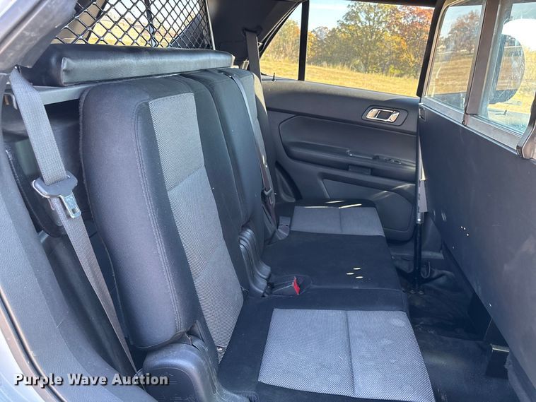 image for item EJ7715 2014 Ford Explorer Police Interceptor  SUV