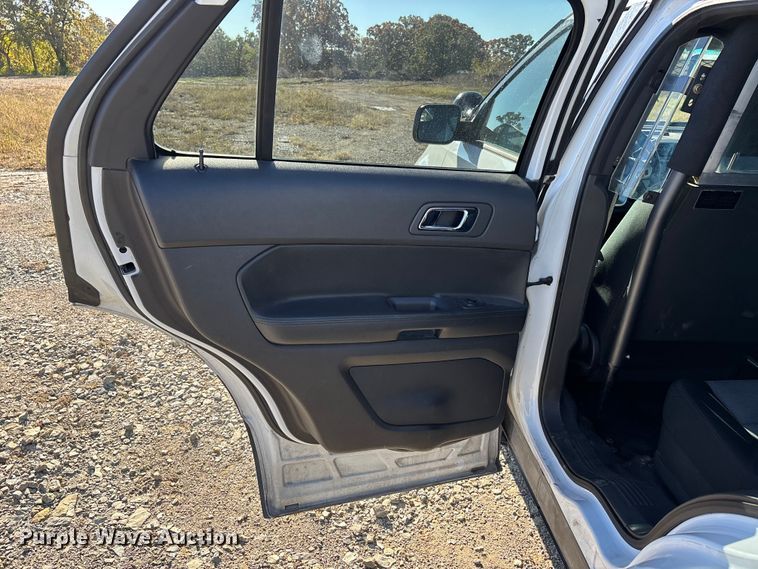 image for item EJ7715 2014 Ford Explorer Police Interceptor  SUV