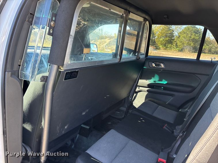 image for item EJ7715 2014 Ford Explorer Police Interceptor  SUV