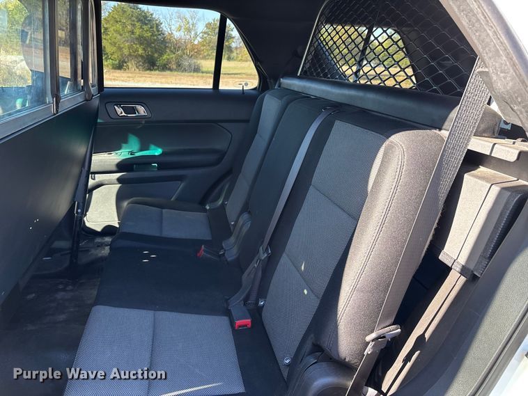 image for item EJ7715 2014 Ford Explorer Police Interceptor  SUV