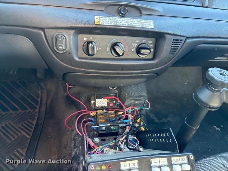 image for item EJ7716 2011 Ford Crown Victoria Police Interceptor 