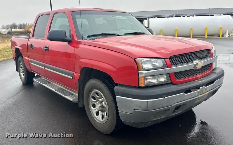 image for item EL0074 2005 Chevrolet Silverado 1500 Crew Cab pickup truck