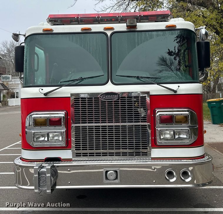 image for item EL0083 2003 Spartan pumper fire truck