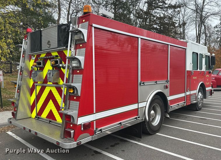 image for item EL0083 2003 Spartan pumper fire truck
