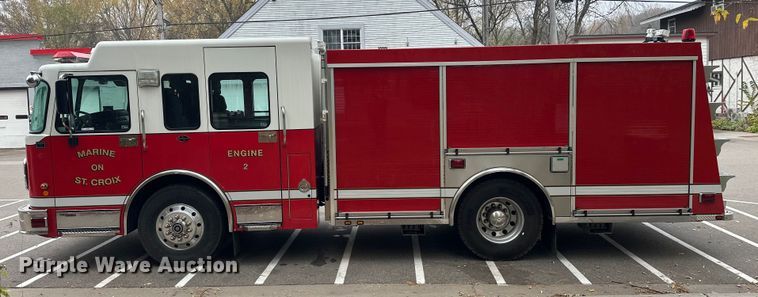 image for item EL0083 2003 Spartan pumper fire truck