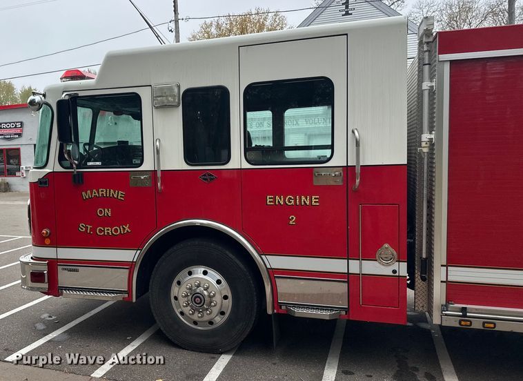 image for item EL0083 2003 Spartan pumper fire truck