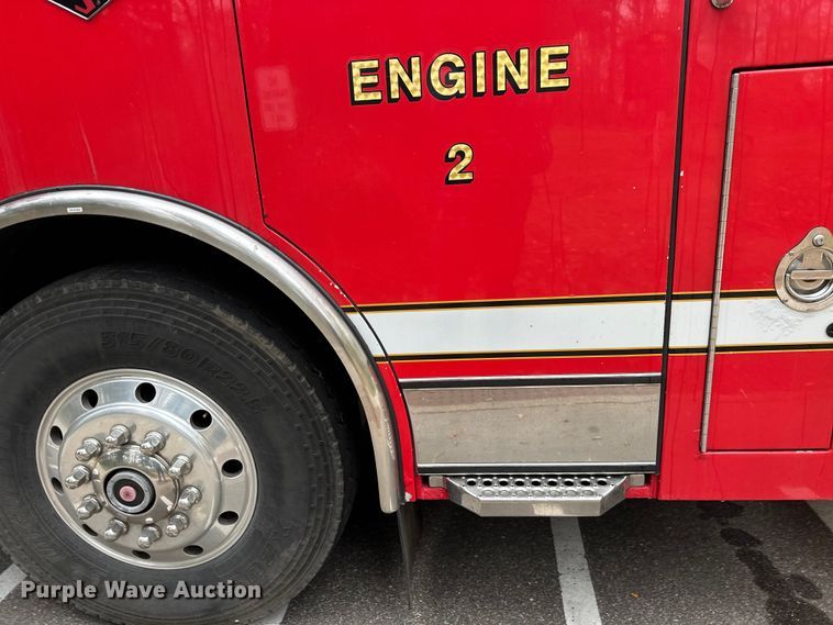 image for item EL0083 2003 Spartan pumper fire truck