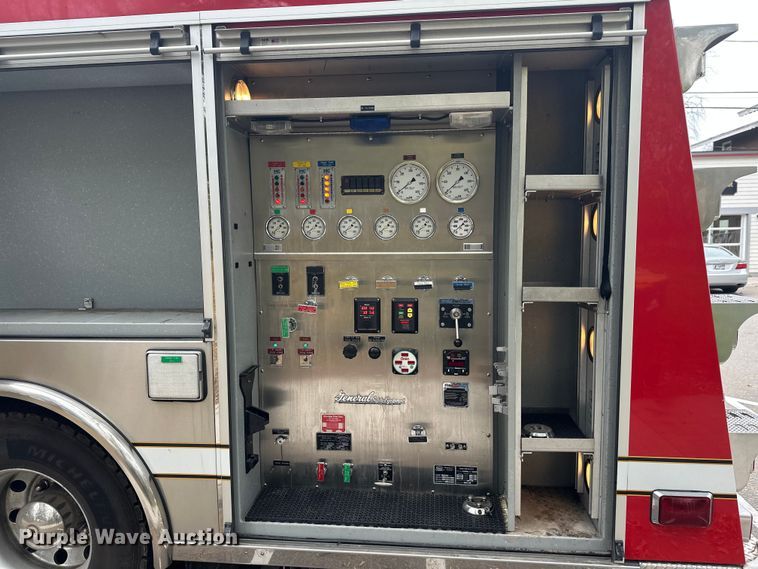 image for item EL0083 2003 Spartan pumper fire truck