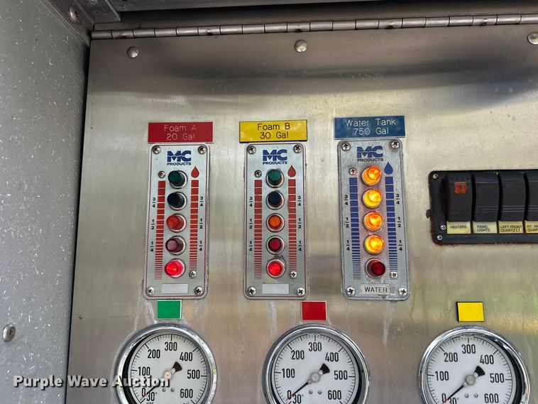 image for item EL0083 2003 Spartan pumper fire truck