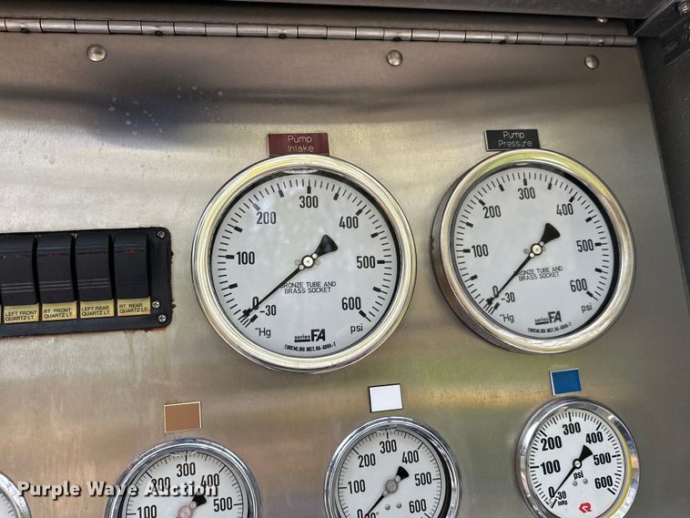 image for item EL0083 2003 Spartan pumper fire truck