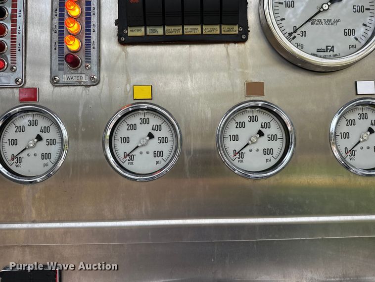 image for item EL0083 2003 Spartan pumper fire truck