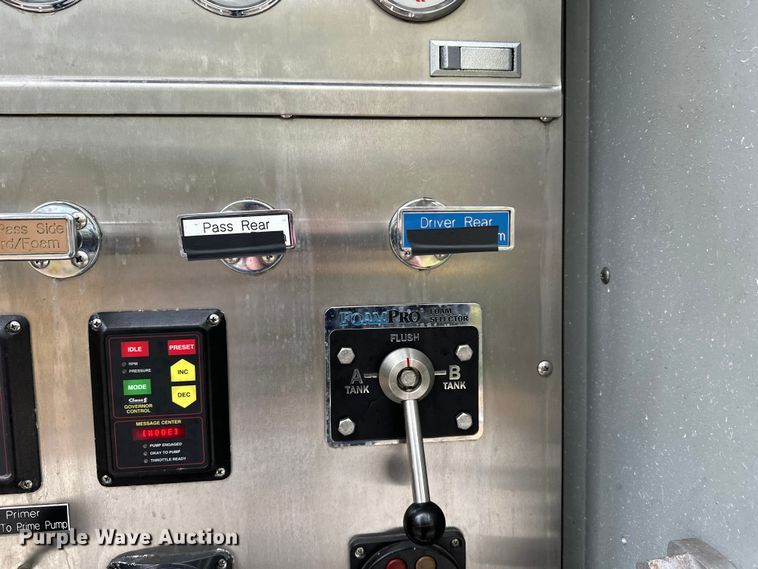 image for item EL0083 2003 Spartan pumper fire truck