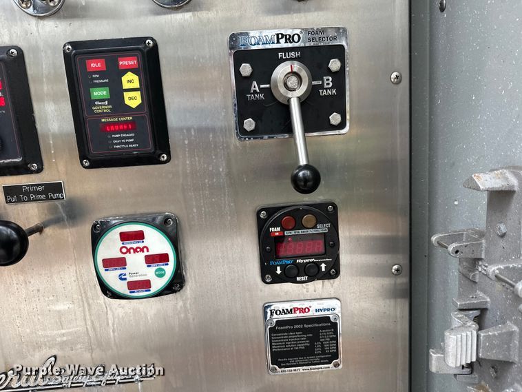 image for item EL0083 2003 Spartan pumper fire truck