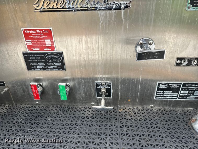 image for item EL0083 2003 Spartan pumper fire truck