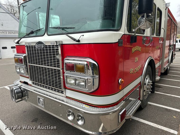 image for item EL0083 2003 Spartan pumper fire truck