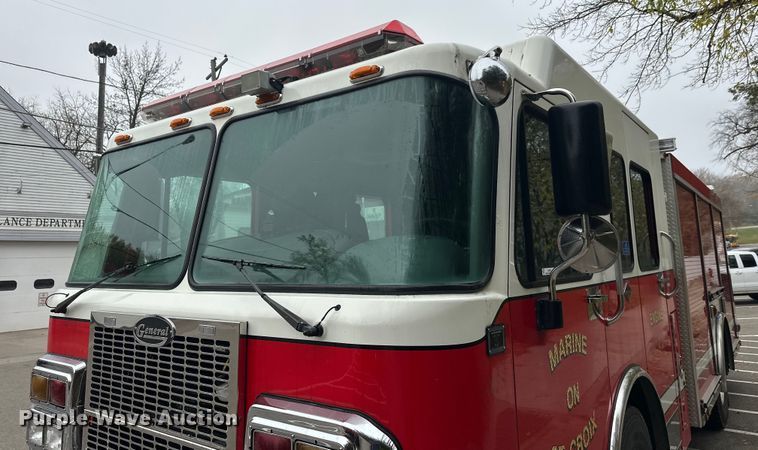 image for item EL0083 2003 Spartan pumper fire truck