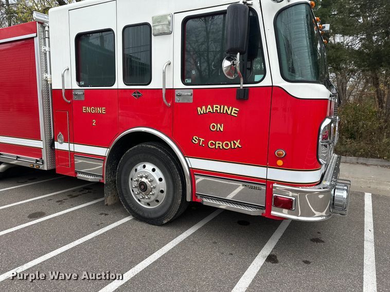 image for item EL0083 2003 Spartan pumper fire truck