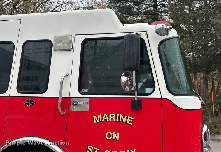 image for item EL0083 2003 Spartan pumper fire truck