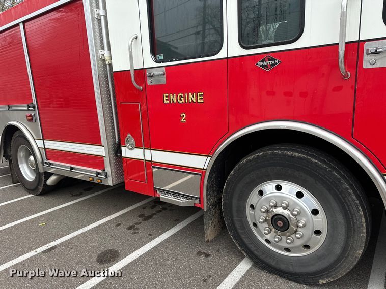 image for item EL0083 2003 Spartan pumper fire truck