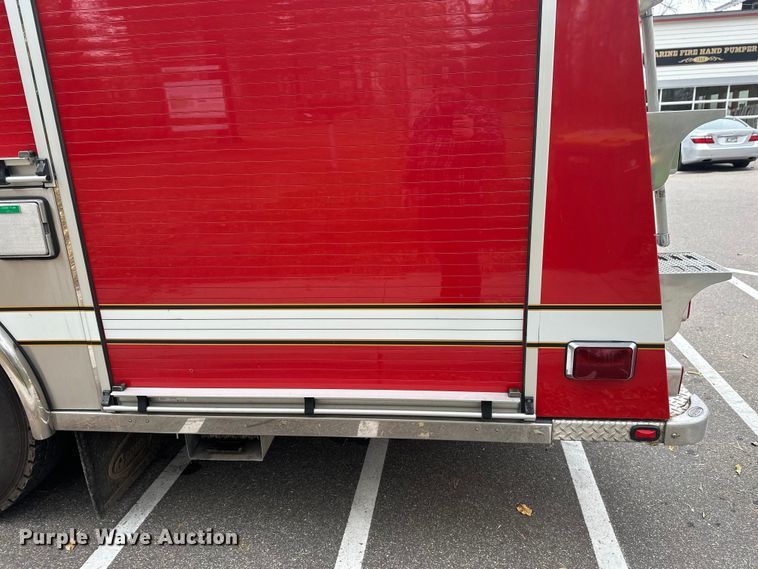 image for item EL0083 2003 Spartan pumper fire truck
