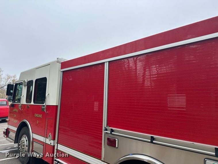 image for item EL0083 2003 Spartan pumper fire truck