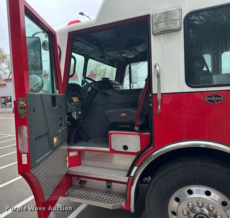 image for item EL0083 2003 Spartan pumper fire truck