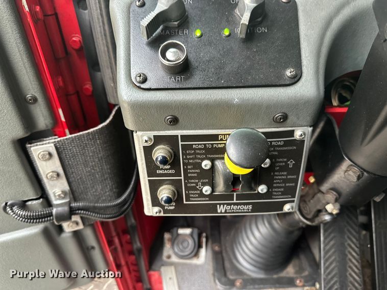 image for item EL0083 2003 Spartan pumper fire truck