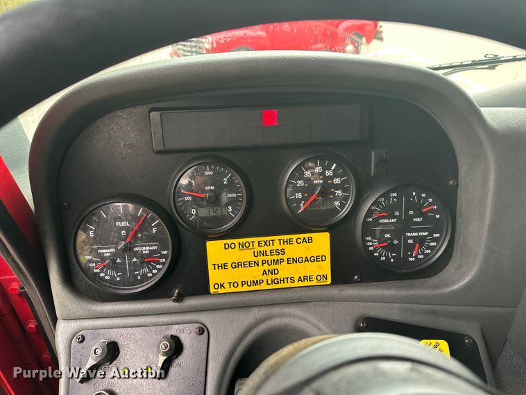 image for item EL0083 2003 Spartan pumper fire truck