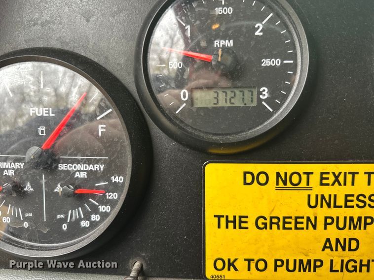 image for item EL0083 2003 Spartan pumper fire truck